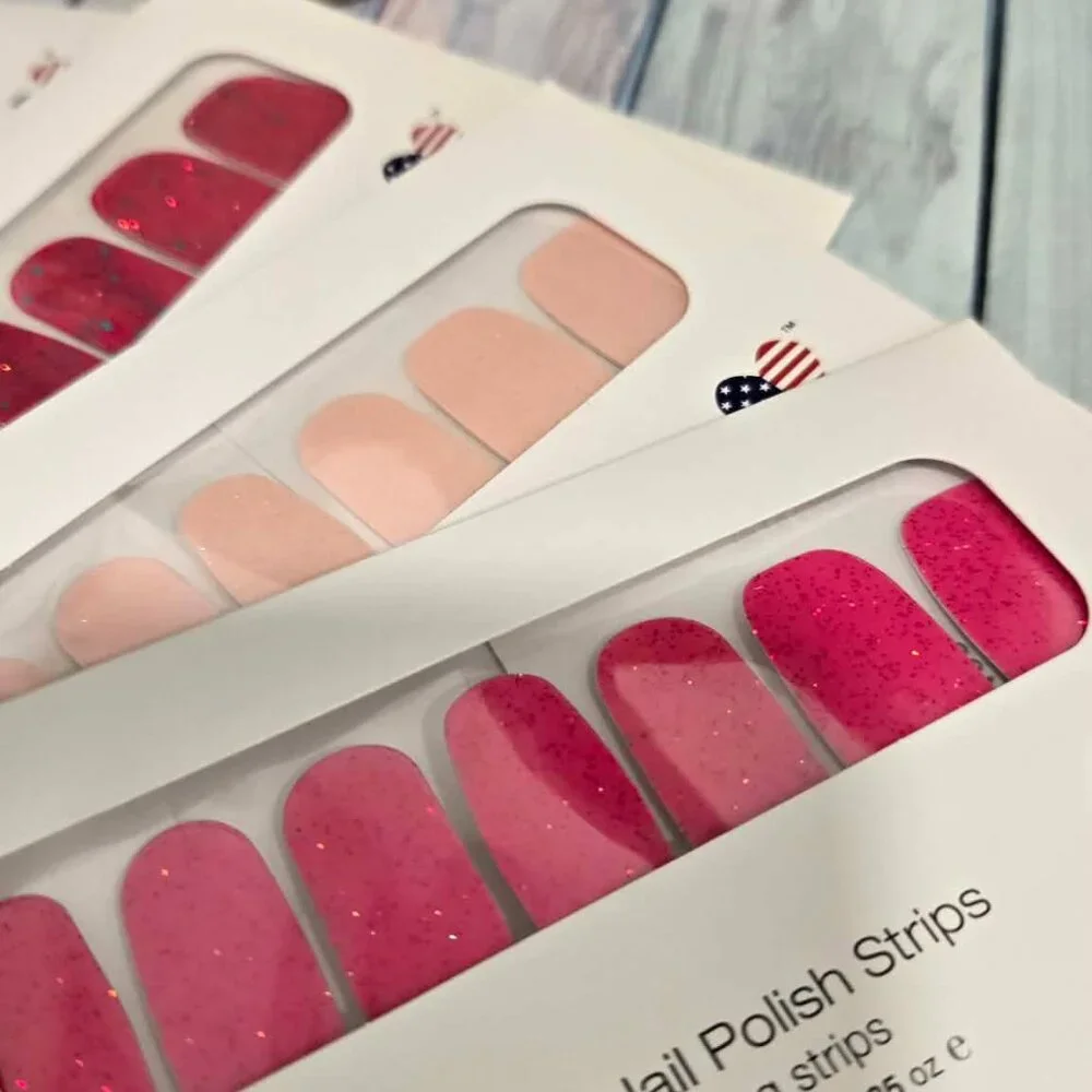 Color Street Valentine's Day Press On Nail Bundle- #6